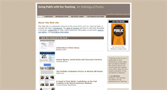 Desktop Screenshot of goingpublicwithteaching.org